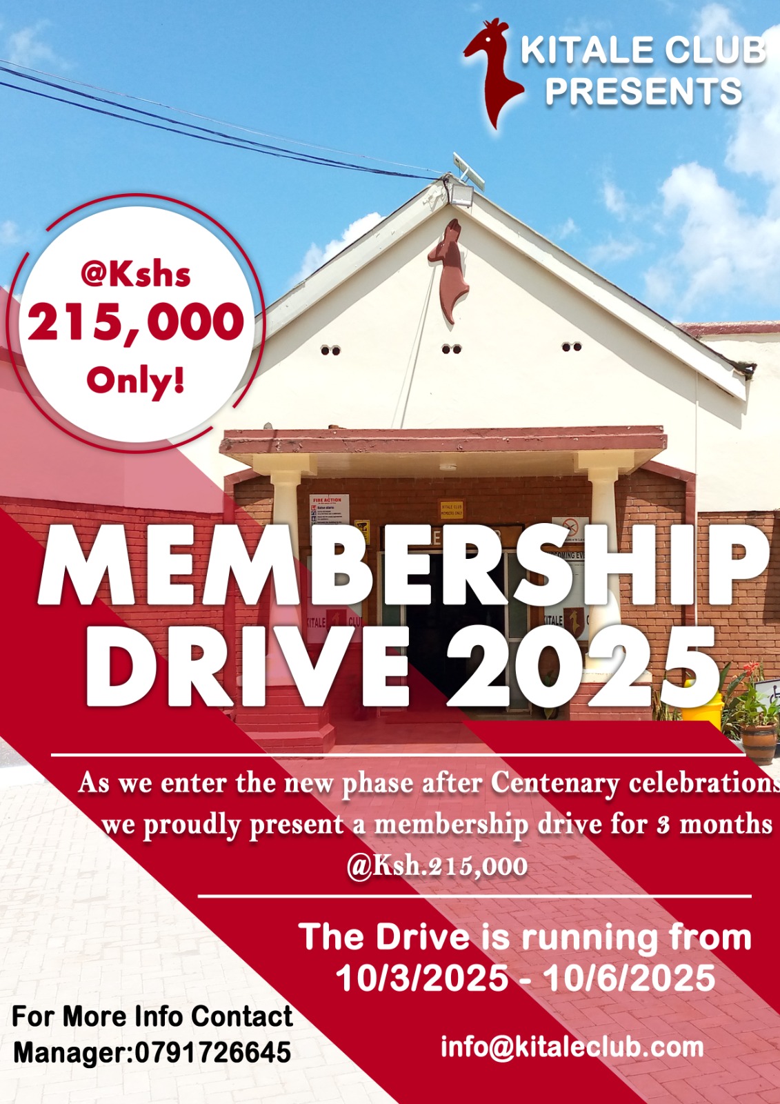 Kitale Club Drive
